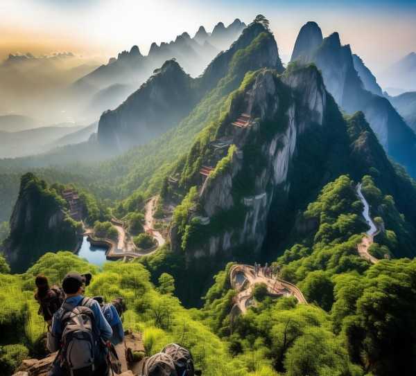 庐山秘境探幽，四大名山绝美旅游路线攻略