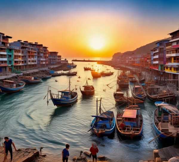 威海海滨风情之旅，渔港魅力深度探索